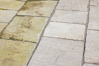 Restored paver surface in Ocala Marion County FL